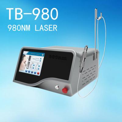 China Clinic 980 nm Diode Laser Vascualr Removal Treatment / Spider Vein Removal for sale