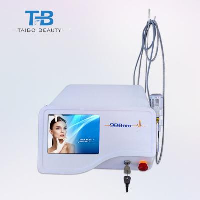China Powerful Professional 980 nm Diode Laser Blood Vessels Removal Air Cooling for sale