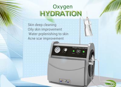 China Hydra Peel Portable Oxygen Jet Peel Machine For Facial Whitening / Oily Skin Reduction for sale