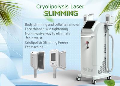 China Four Treatment Handles Cryolipolysis Slimming Machine With Touch Screen Fat Reduce for sale