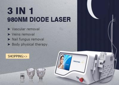 China Physical Therapy Laser 980nm High Power 40w 980 nm Diode Laser Blood Vessel Removal Machine for sale