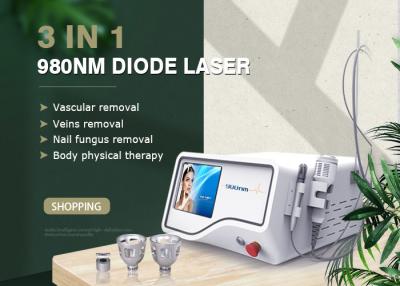 China Vascular Removal Diode Laser 980nm Laser Vein Removal 40W 980 nm Laser Spider Vein Removal Machine for sale