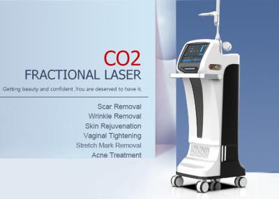 China Fractional Co2 Laser Stretch Marks / Fractional Co2 Laser Skin Resurfacing Equipment For Scar Removal for sale