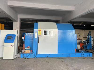 China Cantilever Type Cable Twisting Machine Single Twist 630-1250 With PLC Touch Screen for sale
