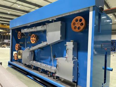 China Automatische große Kupferdrahtziehmaschine / Aluminiumziehmaschine mit Online-Annealer zu verkaufen