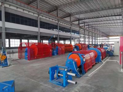 China 500RPM 630 Copper Bunching Machine , 10 16 25 35 Cable Stranding Machine for sale