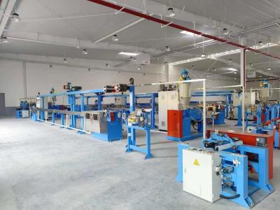 China Low Smoke Zero Halogen 80 Cable Extrusion Machine Production Line for sale