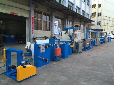 China High Speed PVC Plastic Wire Extruder ,  140kg/h Cable Manufacturing Machine for sale