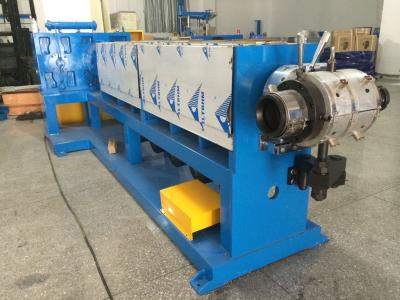 China 120 Power Cable Extrusion Machine / Industrial Extruder Machine Cable 4*16 4*35 for sale