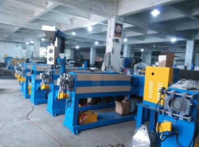 China 1.5 2.5 Wire Extruding Machine , Jacket Sheath Cable Extrusion Line for sale