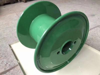 China Cabos de aço de camada dupla Bobbin 630mm Material de aço de ferro à venda