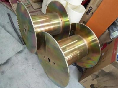 Chine Bobine de câble d'acier plat 500 mm pour le fil de cuivre 0,15 mm machine de dessin à vendre