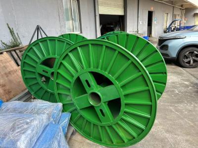 China 1000 mm 1250 mm tambor de acero corrugado para alambre / cable tambor de acero de carrete de metal en venta