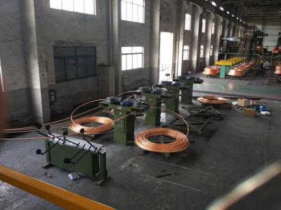 China Máquina de fundição contínua de cobre de 8 mm 2400 mm/min Para cabo 1.5 2.5 à venda
