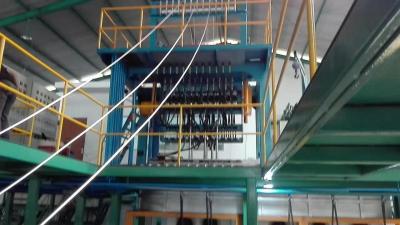 China Continuous 8-17mm Copper Upcast Machine 2000 Tons For Cable 1.5 2.5 for sale