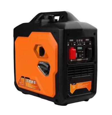 China Portable Small Silent 24V DC Generator for Car Truck RV with Gasoline 2.2KW 6L Automatic/Recoil Start/Remote Generator for sale