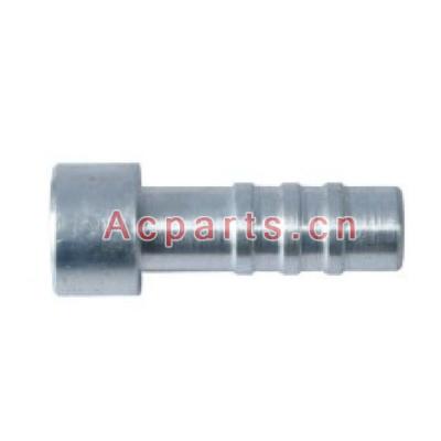 China Weld On Aluminum Female Outer Pipe Connectors Equal Shape Quick Connector for sale