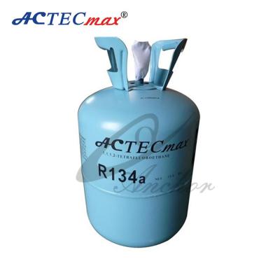 China High Quality Refrigerant Gas R134a With 99.9% Purity 13.6kg/cylinder 30lb With DOT Certificate for sale