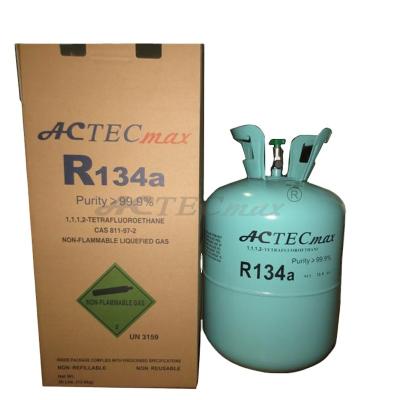 China Refrigerant gas r134a, R410,R404 (Purity more than 99.9% ) en venta