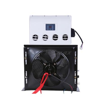 China 2800 W Refrigeration 12 V 24 V Electric Heavy Car Truck Cab Sleeper Air Conditioner for sale