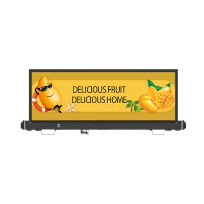China High Resolution P3.3 Taxi Roof LED Display Anti UV LED Taxi Sign For Car Roof for sale