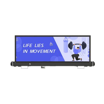 China Black 12v P2.5 Taxi Roof LED Display High Resolution Outdoor LED Advertising Display for sale