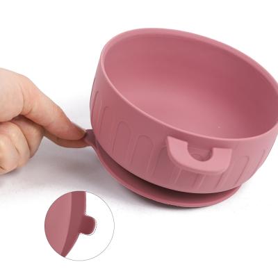 China Dishwasher Safe Silicone Feeding Bowl For Babies And Toddlers for sale