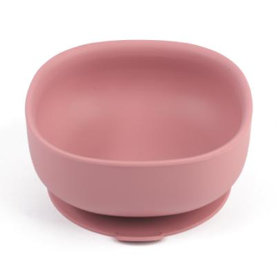 China Silicone Plates And Bowls Customized Silicone Products Pink for sale