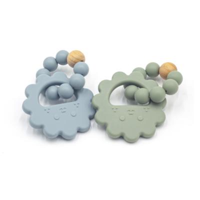 China Customized Silicone Teether OEM ODM Silicone Teething Toys for sale
