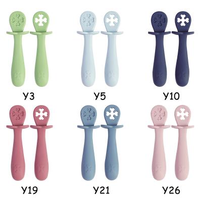 China Food-Grade Silicone Spoon And Fork For Safe And Healthy Feeding for sale