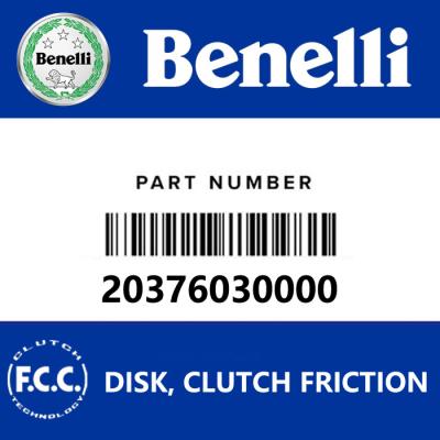 China FCC Original OEM Clutch Plate And Friction Plate Disk For Benelli BN600 TNT600 for sale