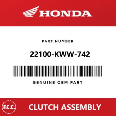 China Honda KWW H110 OEM Motorcycle Clutch Assy Super Cub 110 Clutch Assembly Parts Te koop