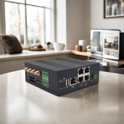 Chine 5 Ports 4g Lte Wifi Industrial Grade Router 3g 4g Wireless Router With Sim Card Slot And Wan Lan Ports à vendre