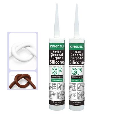 China GP Glass Adhesive Silicone Sealant White Clear Color For Window for sale