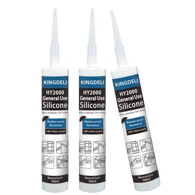China Odorless Neutral Silicone Sealant Caulk Weather Resistant For Stain Steel for sale