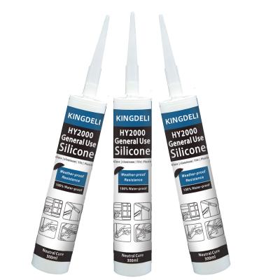 China Grey Antifungal Silicone Sealant GP Weatherproof For Building Roof for sale