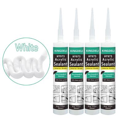 China Transparent Mildew Resistant Silicone Caulk Acrylic Latex For Outdoor for sale