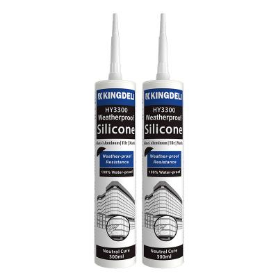 China Fire Rated External Silicone Sealant Adhesives Waterproof For Marble for sale