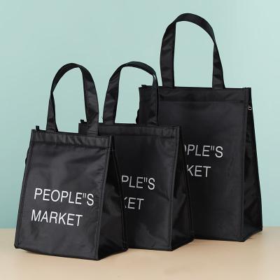 China D Cut Punch PP Nonwoven Tote Bag Die Cut Shopping Bags for sale