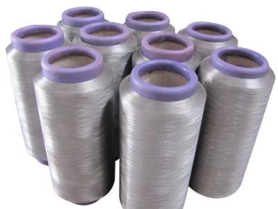 40d Silver Coated Nylon Filament Conductive Thread Silver Fiber