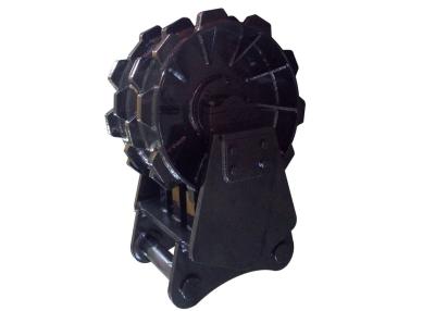 China 20 Ton Compaction Wheel Excavator Attachment Rotating Q345B Material à venda
