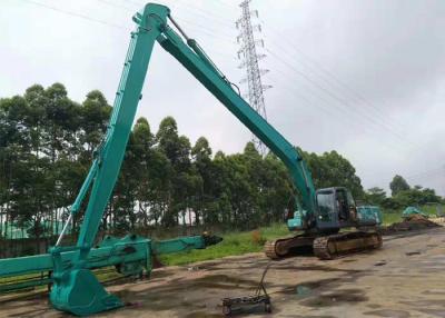 China Blue Kobelco Long Arm SK260 18 Meter 3210 Mm Fold Height CE Approved With 0.5 Cum Bucket for sale