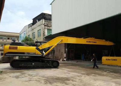 China Yellow Cat Long Reach , Excavator Boom Arm Sumitomo SH380 With 1.2 Cum Sand Bucket for sale