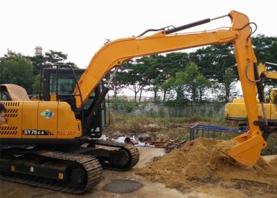 China Sany SY75 Excavator Boom Arm , Excavator Boom Extension 9m Length For Subway Construction for sale