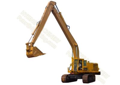 China CAT245 20m Long Reach Excavator Booms Max Reach 21400mm 0.8 Cum Rock Bucket for sale