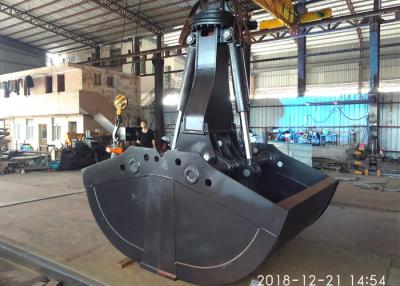 China El excavador de la manipulación de materiales que gira ataca 2100kg 3 cum la capacidad del gancho agarrador resistente en venta
