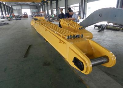 China 24m Excavator Boom Arm Komatsu PC450 Yellow Color 10500 mm Boom Length for sale