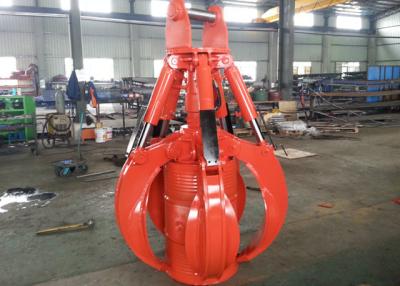 Chine la machine orange 0,57 de 1100kg Peeler avec les doigts fermés du volume cinq conçoivent le tuyau auxiliaire à vendre