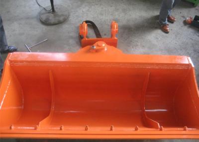China High Efficiency Excavator Tilt Bucket , Excavator Tilt Hitch Hitachi ZX120 With Bolted Edge for sale
