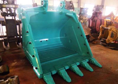 China 1800kg Excavator Rock Bucket Reinforced Structure With Bucket Tooth Ears for sale